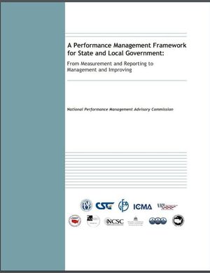 Government Performance Framework Examples A Performance Management Framework for State and Local Governments:…